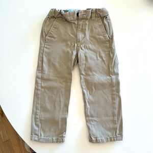 Janie and Jack tan chino pants used great condition 2t